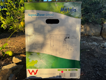 Open-Box Aqua2use GWDD Home Grey Water Recycling System