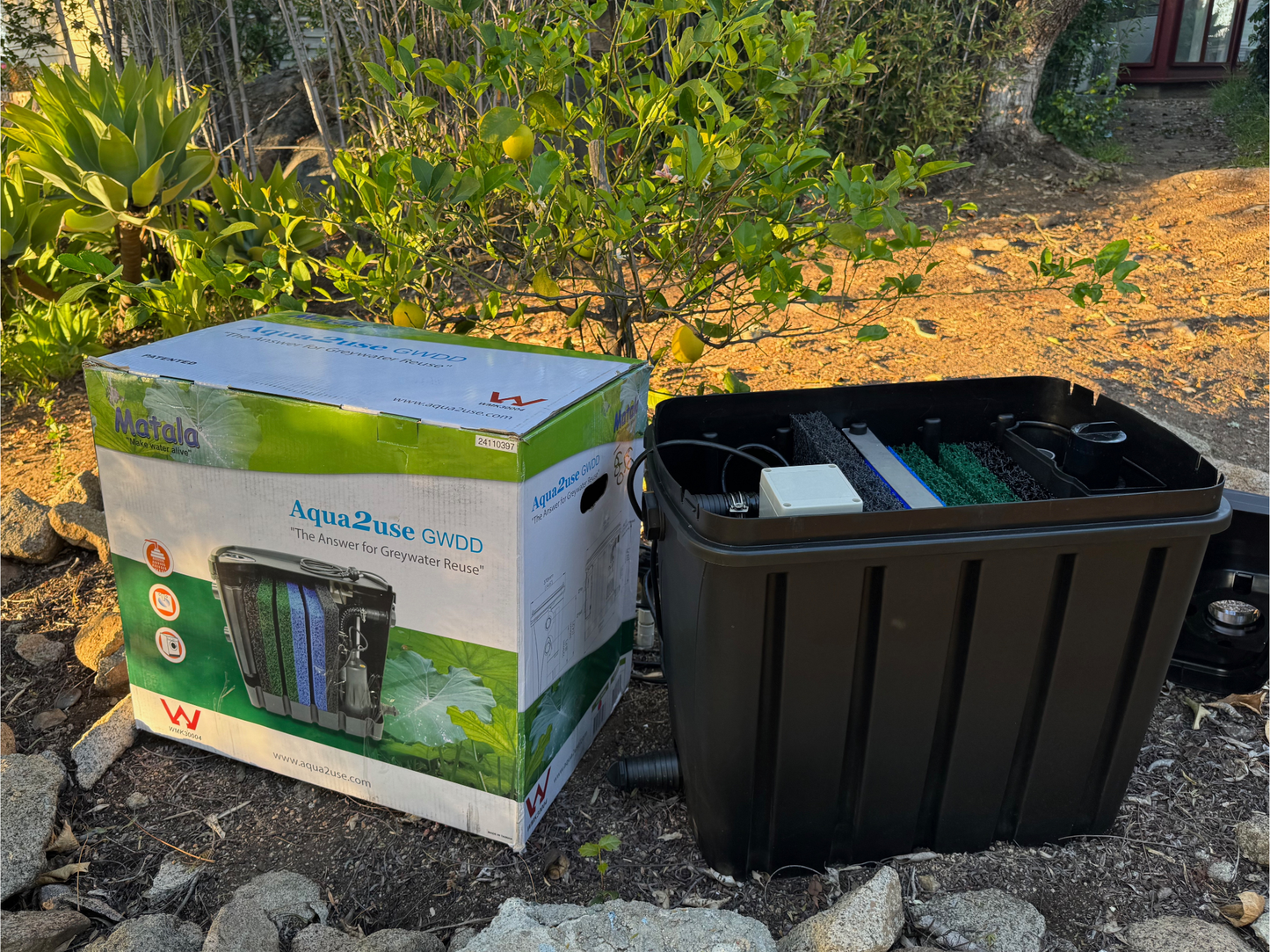 Open-Box Aqua2use GWDD Home Grey Water Recycling System