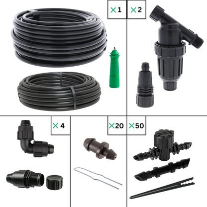 Greywater Drip Irrigation Kit – Deluxe Landscape Distribution System