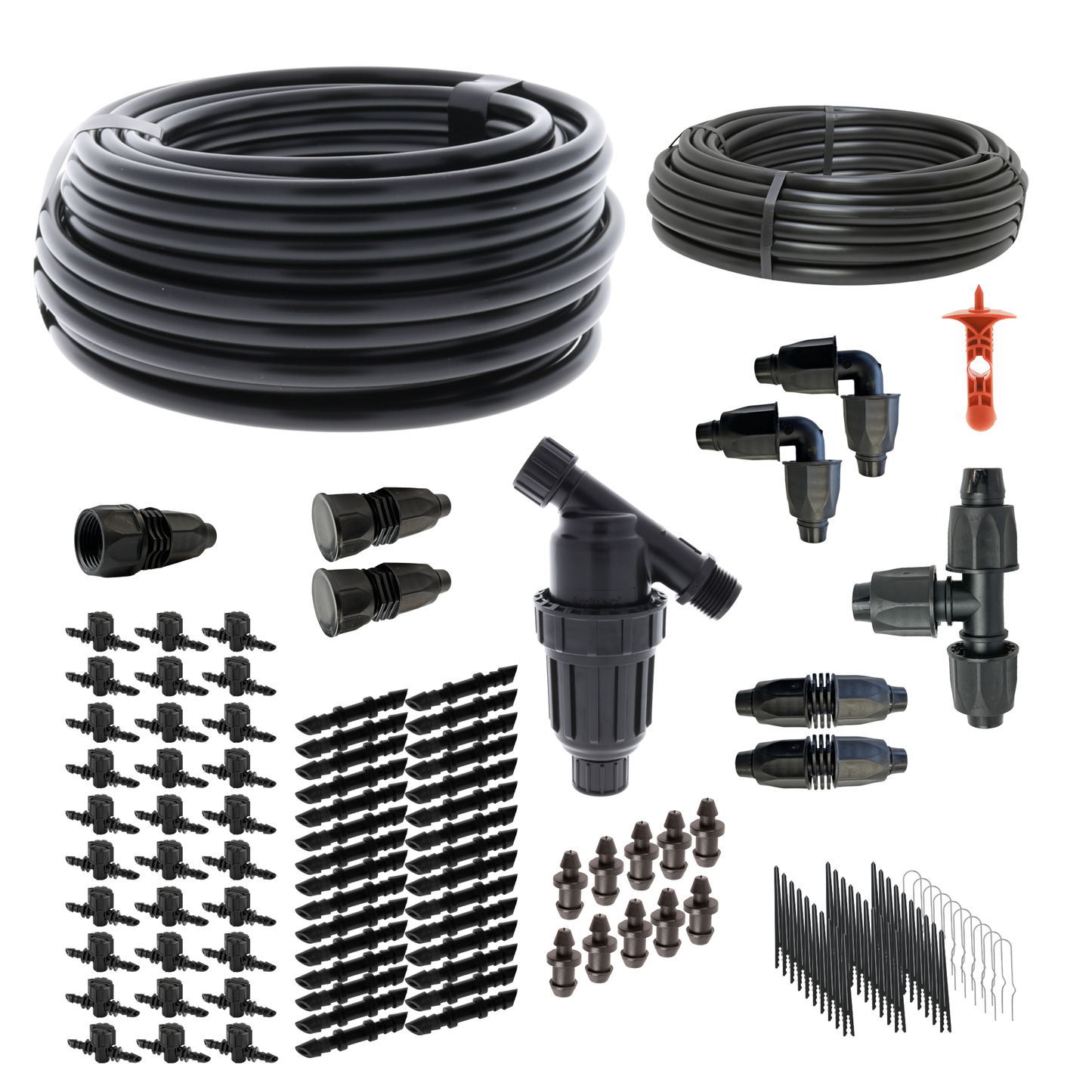 Kit d'irrigation goutte-à-goutte des eaux grises – Système de distribution paysager de qualité supérieure