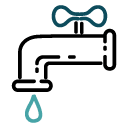 Save Water with Greywater Systems Icon